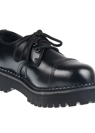 Grinders черевики туфли броги шкіра чоловічі жіночі 3 люверси