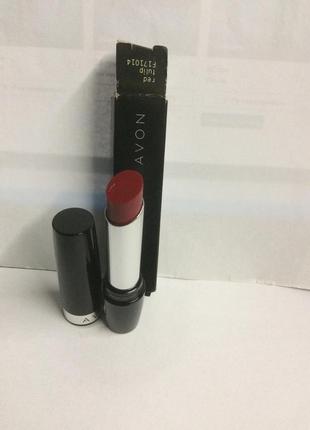 Помада avon невагомість -red tulip