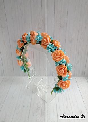 Ніжний віночок обруч