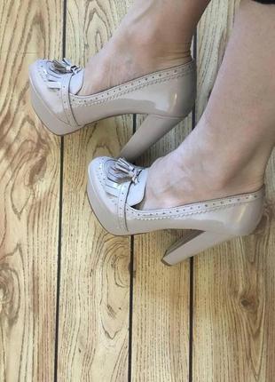 Новые лаковые туфли фирмы kitsch couture (америка) 37 размер4 фото