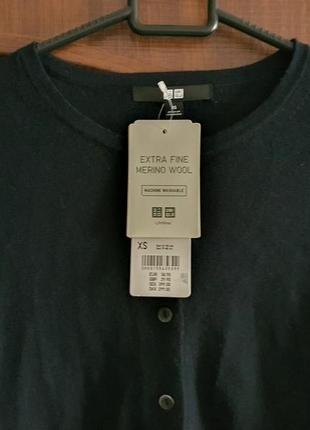 Кофтв uniqlo. шерсть.