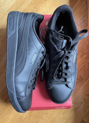 Кросівки puma vikky v3 leather women's sneakers6 фото