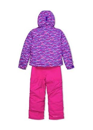 Columbia buga set 2t, 3t детский зимний комбинезон штаны куртка omni-heat с системой роста.3 фото