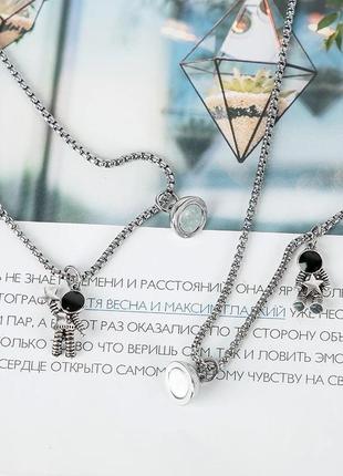 Парные подвески с космонавтами 5