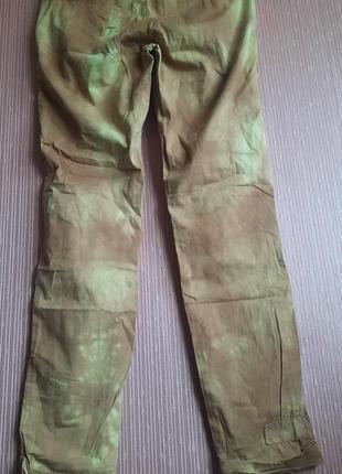 Дизайнерские необычные оригинальные штаны  от 10 days amsterdam  как  annette gortz rundholz  окрашивание  тай-дай5 фото