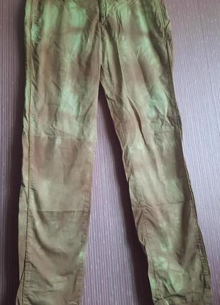 Дизайнерские необычные оригинальные штаны  от 10 days amsterdam  как  annette gortz rundholz  окрашивание  тай-дай3 фото