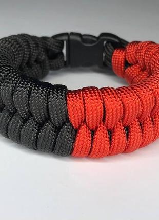 Патриотический универсальный браслет с паракорда в стиле "бандеровский"
