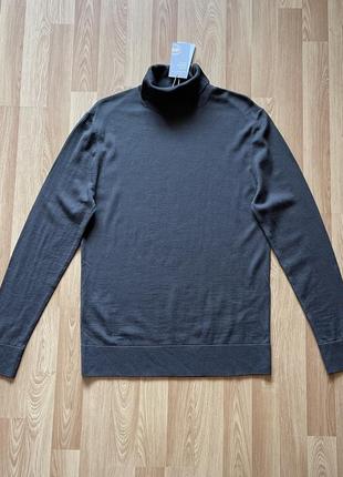 Новая шерстяная меринос водолазка гольф h&m.