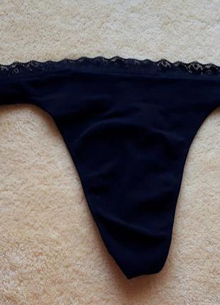 Нові чорні утяжка трусики з ефектом утяжки м-л/m-l/10-12/38-40/46-48 la senza