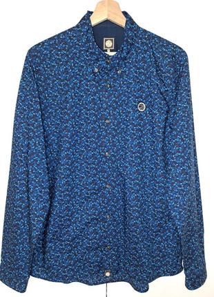 Роскашная рубашка узор paisley пейсли от pretty green