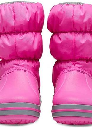Детские сапоги crocs winter puff boot, 100% оригинал4 фото