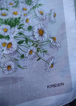 Очень красивая салфетка "ромашки" kreier швейцарія3 фото