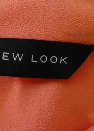 Нежная блуза персикового цвета new look, р.465 фото