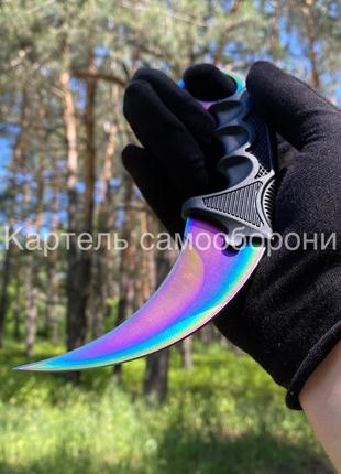 Нож cold steel "керамбит градиент" f232 фото