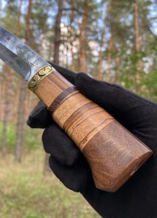 Мисливський ніж з чохлом fb1022 / ак-5 (23см)4 фото