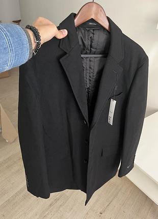 Bar lll пальто, шерсть. slim fit