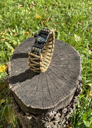Браслет із паракорду з плетінням “king cobra”