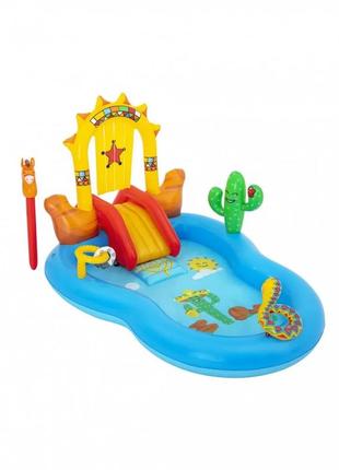 Дитячий надувний ігровий центр "дитий захід"