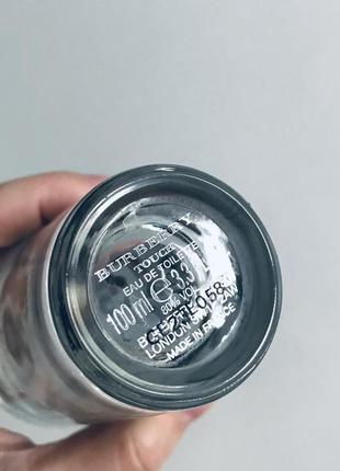 Туалетна вода для чоловіків burberry touch for men оригінал