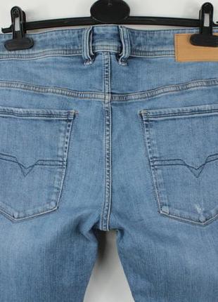 Вузькі джинси diesel sleenker 084kj slim-skinny fit stretch jeans6 фото