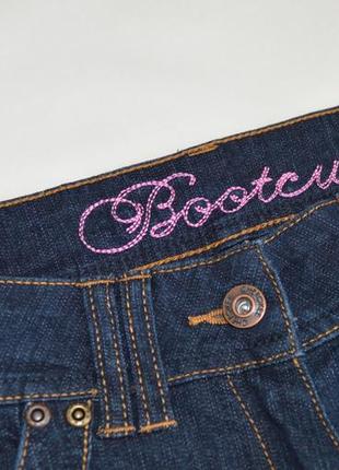 Брендовые женские темно синие коттоновые джинсы cherokee denim bootcut бангладеш этикетка5 фото