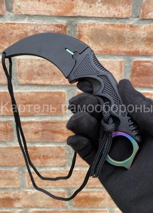 Нож cold steel "керамбит градиент" f233 фото