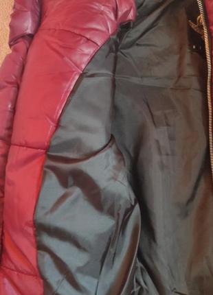 Укороченная куртка дутик воротничок стоичка l5 фото