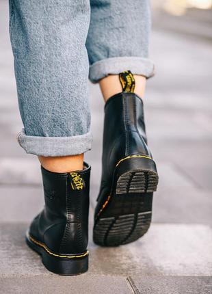 Зимові жіночі черевики dr. martens, женские зимние ботинки доктор мартинс5 фото