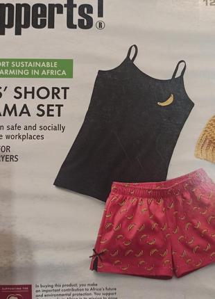 Детская пижама pepperts 122/128 майка и шорты