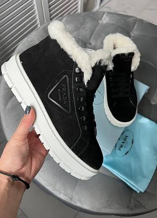 Ботинки кеды зима