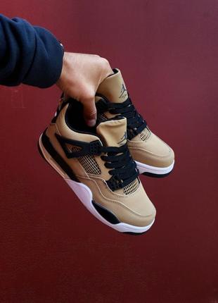 Кросівки nike air jordan 4 fossil7 фото