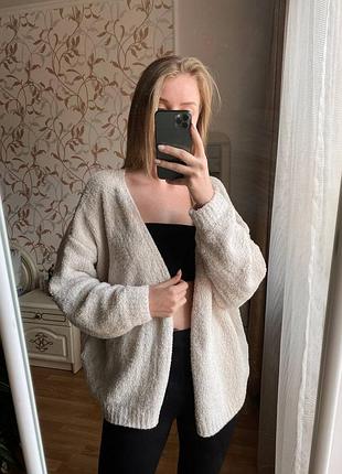 Теплий кардиган