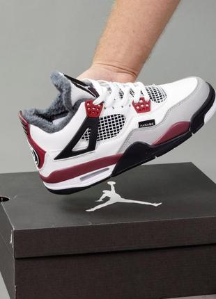 Кросівки air jordan 4 retro psg winter1 фото