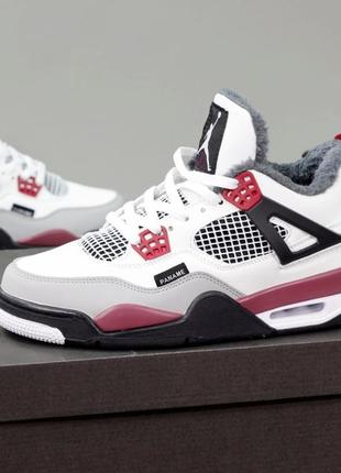 Кросівки air jordan 4 retro psg winter2 фото