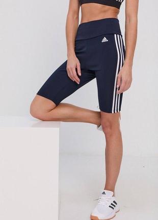 Шорти велосипедки adidas designed to move high-rise short sport tights оригінал