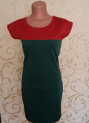 Платье трикотажное