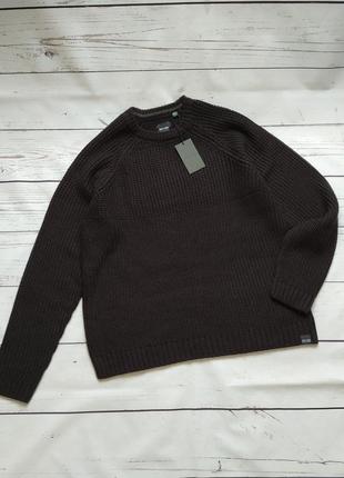 Чорний пуловерк, джемпер, світшот,світер, кофта від only&sons