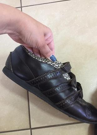 Черевики шкіряні кросівки adidas3 фото