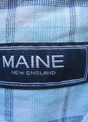 Maine (4xl) рубашка мужская5 фото