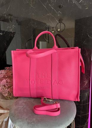 Шикарная сумка шоппер tote bag pink