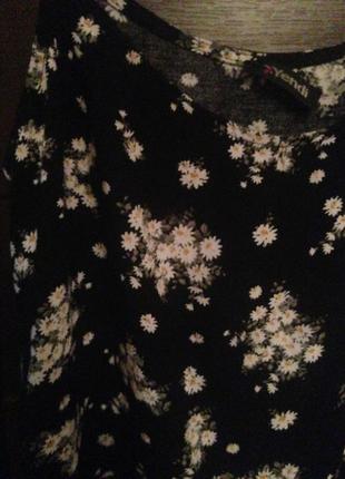 Крута блуза в квітковий принт2 фото