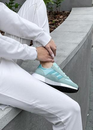 Жіночі кросівки adidas marathon tech mint / smb3 фото