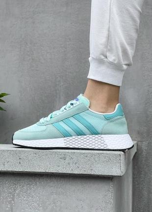 Жіночі кросівки adidas marathon tech mint / smb6 фото