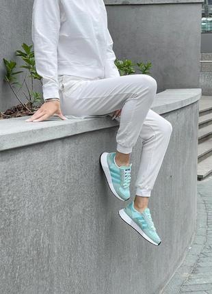 Жіночі кросівки adidas marathon tech mint / smb7 фото
