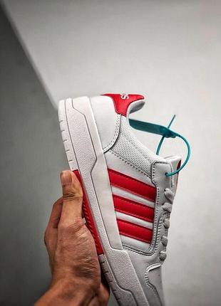 Чоловічі кросівки adidas neo disney white red / smb3 фото