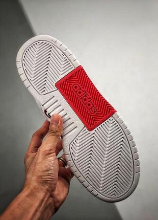 Чоловічі кросівки adidas neo disney white red / smb6 фото