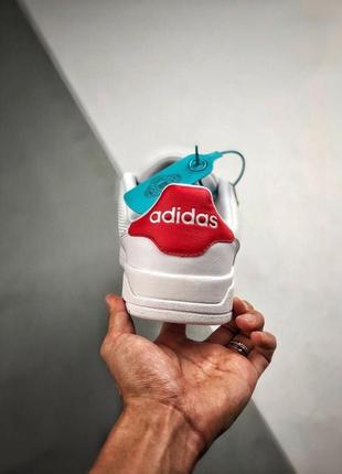Чоловічі кросівки adidas neo disney white red / smb8 фото