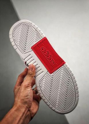 Жіночі кросівки adidas neo disney white red / smb7 фото
