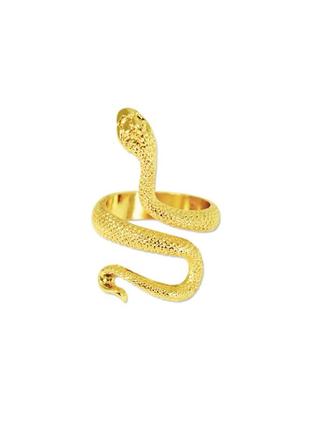 🔗кільце зі змією каблучка змія золоте кільце-змія масивна каблучка