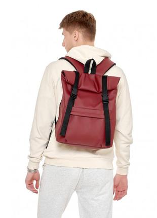 Чоловічий рюкзак рол sambag rolltop milton бордо